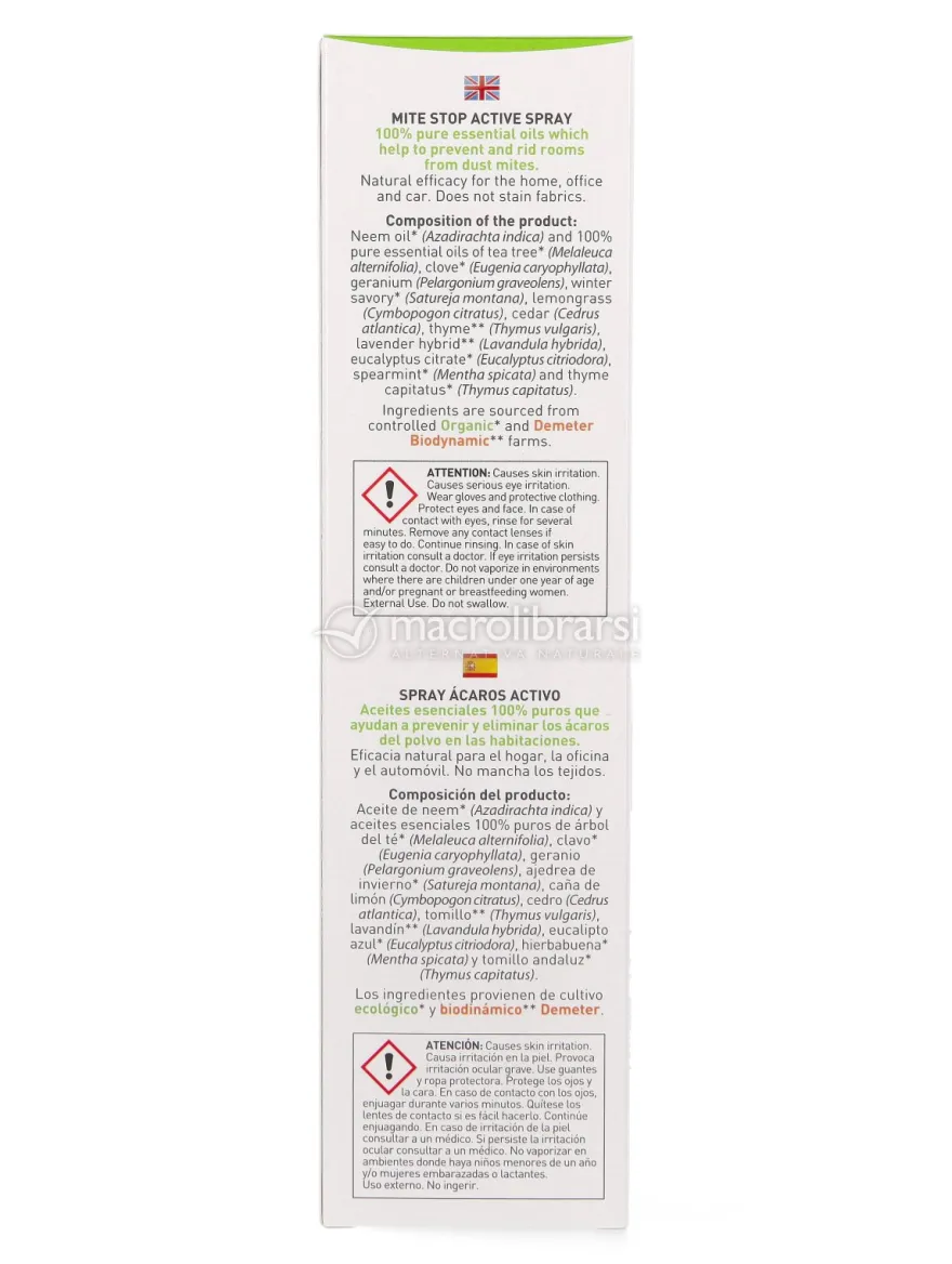 Acaro Stop - Spray Attivo Antiacaro