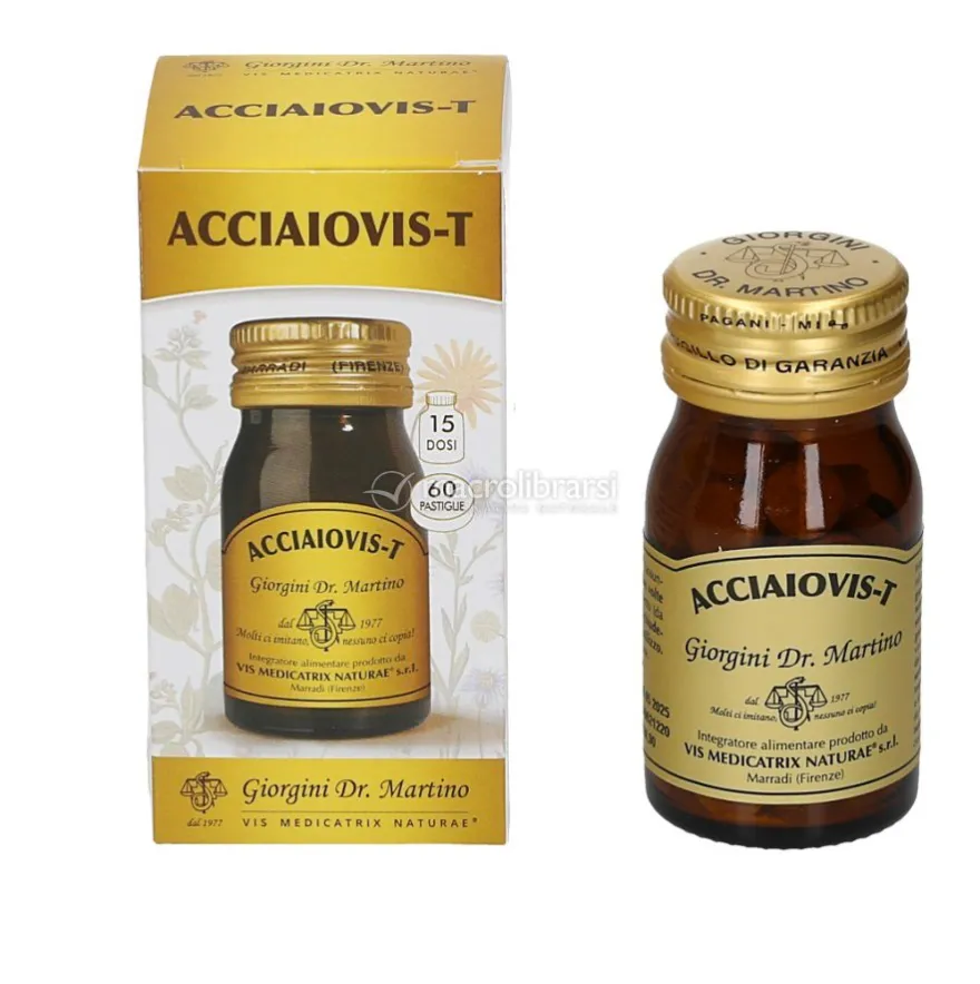 Acciaiovis-t - Integratore di Erbe, Sali Minerali e Vitamine