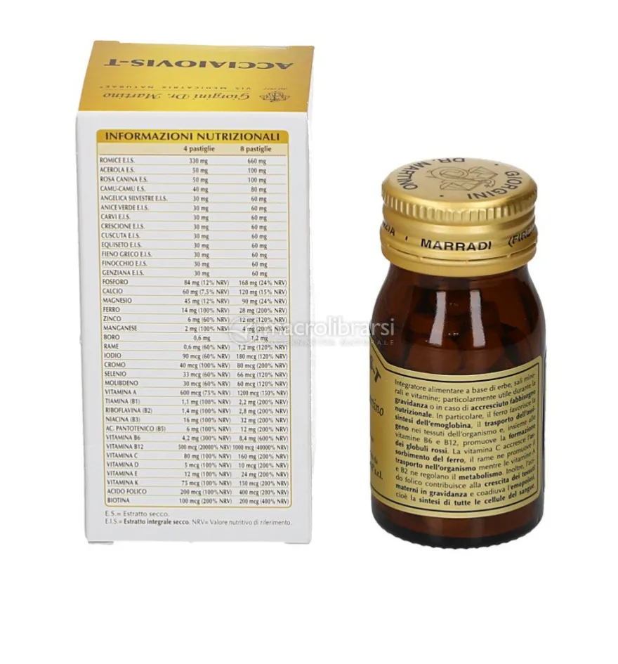Acciaiovis-t - Integratore di Erbe, Sali Minerali e Vitamine