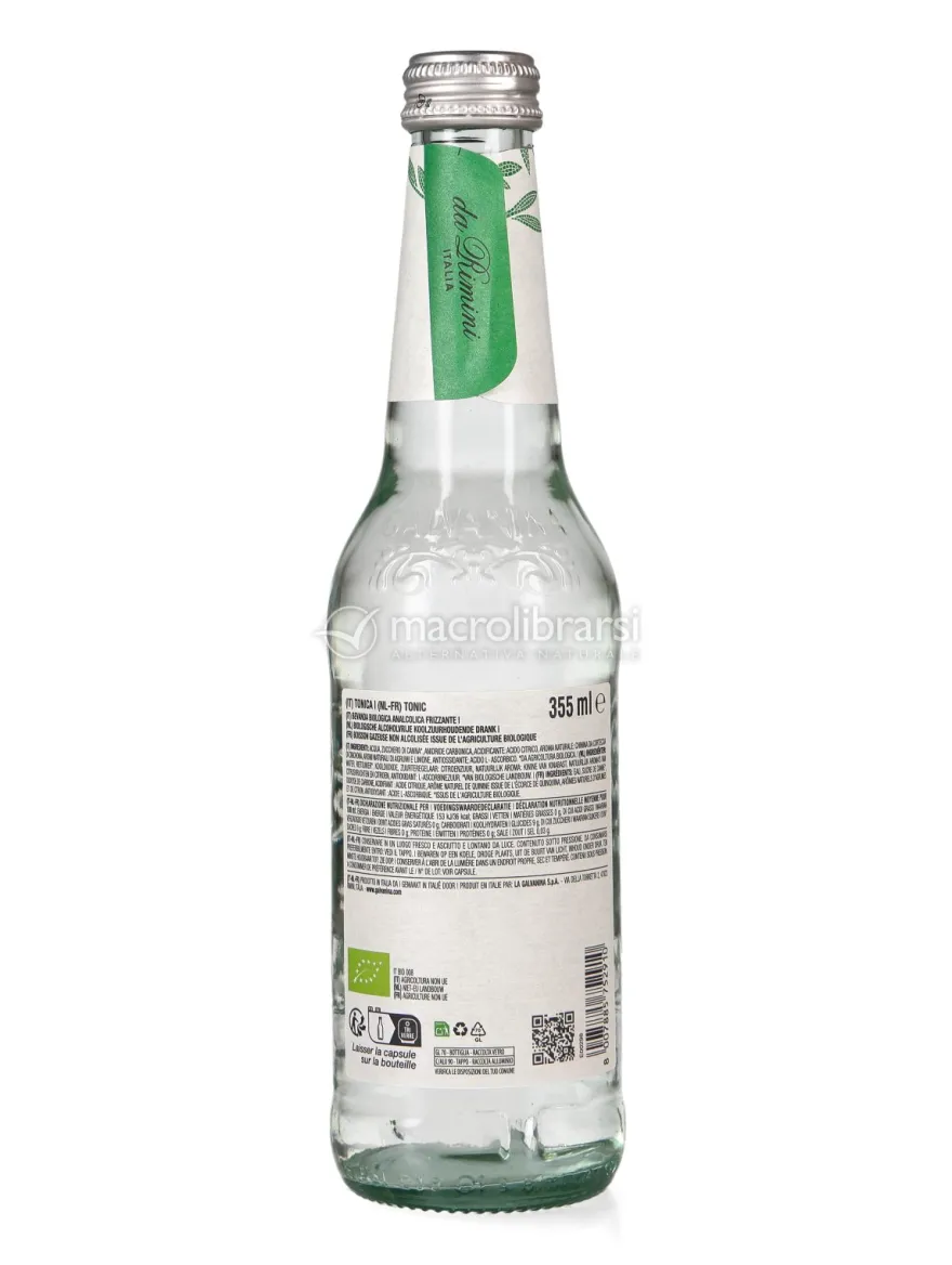 Acqua Tonica Galvanina - Bevanda Analcolica Biologica Frizzante