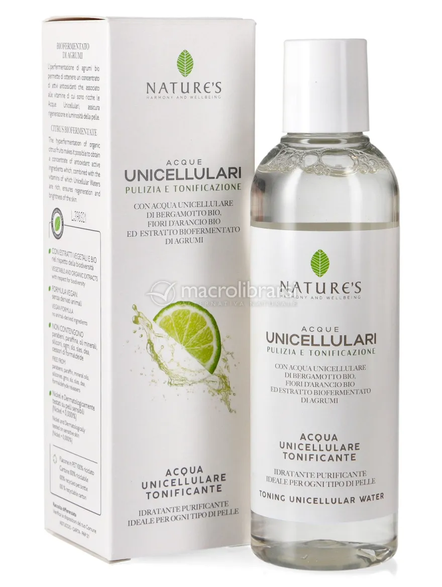 Acqua Unicellulare Tonificante