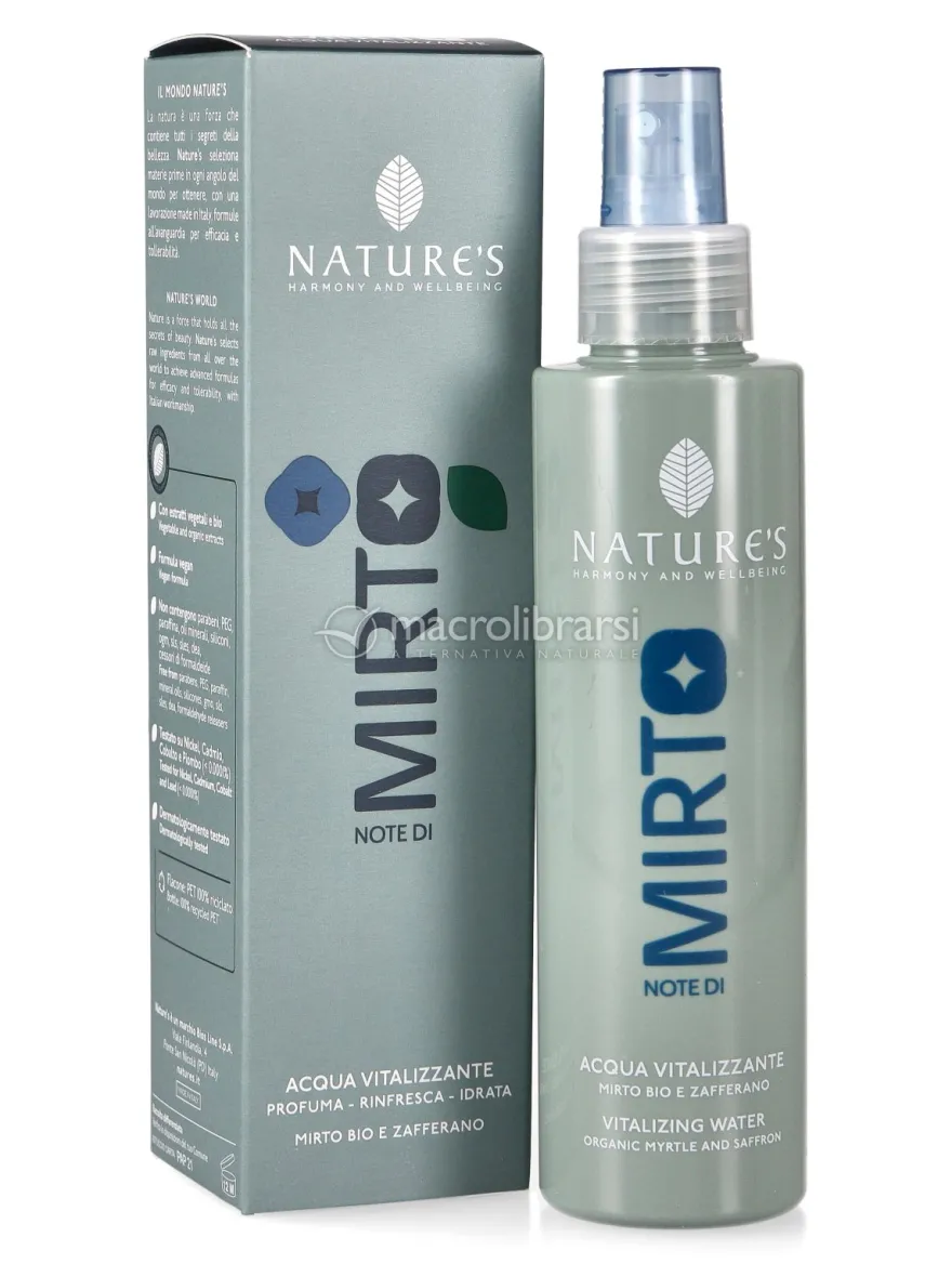 Acqua Vitalizzante Note di Mirto