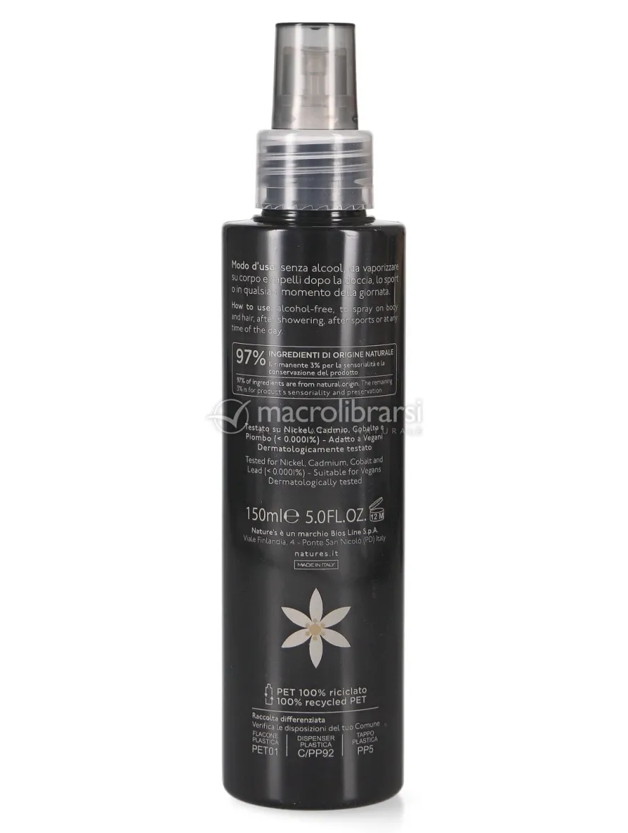 Acqua Vitalizzante Vaniglia Nera