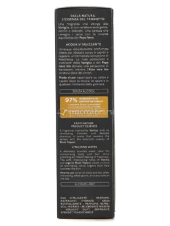 Acqua Vitalizzante Vaniglia Nera