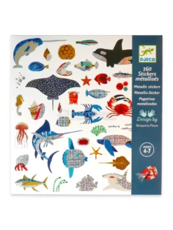 Adesivi Djeco Metallici - Oceano