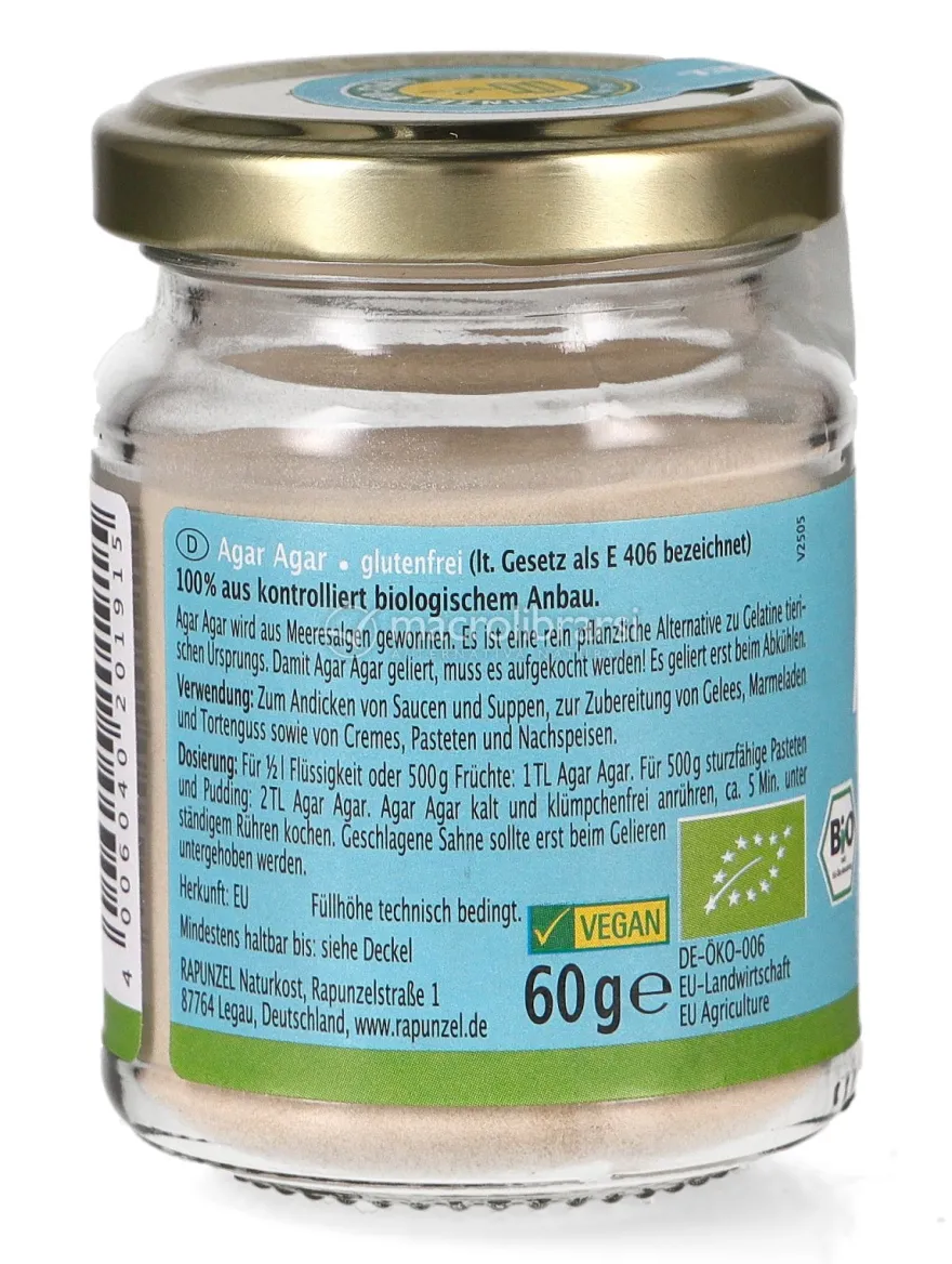 Agar Agar in Polvere Bio