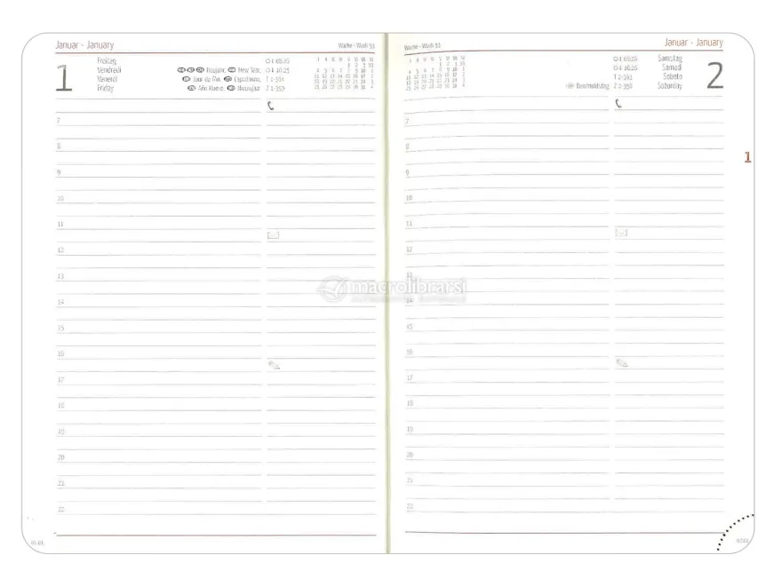 Agenda Nature Line Malt 2027