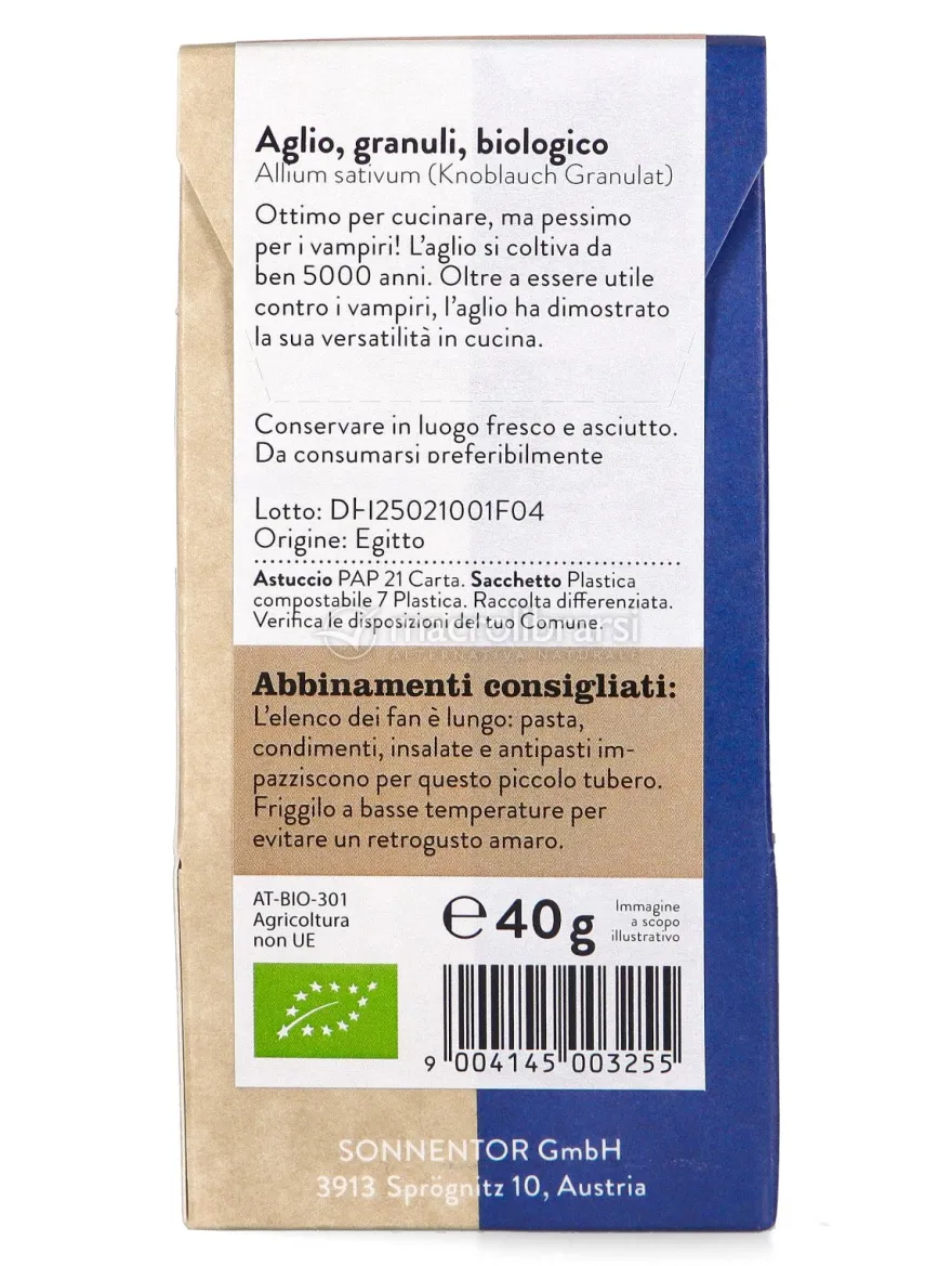Aglio Granulare biologico