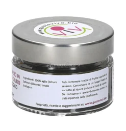 Aglio Nero in Spicchi Crudo Biologico
