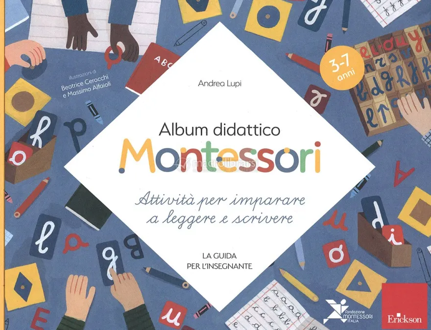 Album Didattico Montessori - Attività per Imparare a Leggere e Scrivere