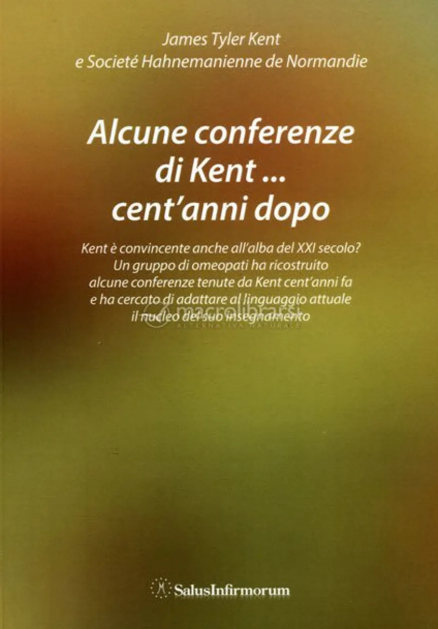 Alcune Conferenze di Kent... 100 anni Dopo