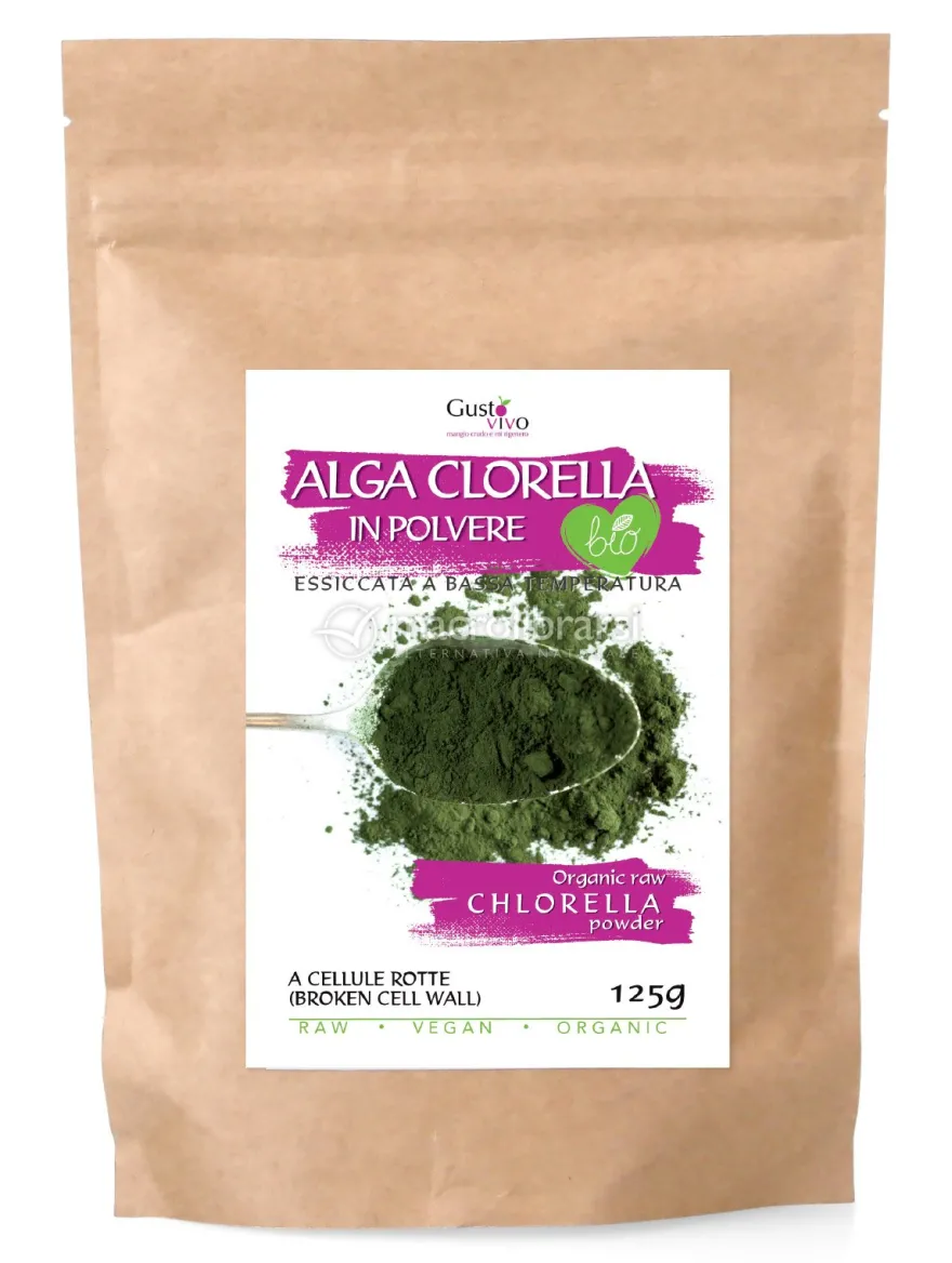 Alga Chlorella in Polvere Bio - 125 g
