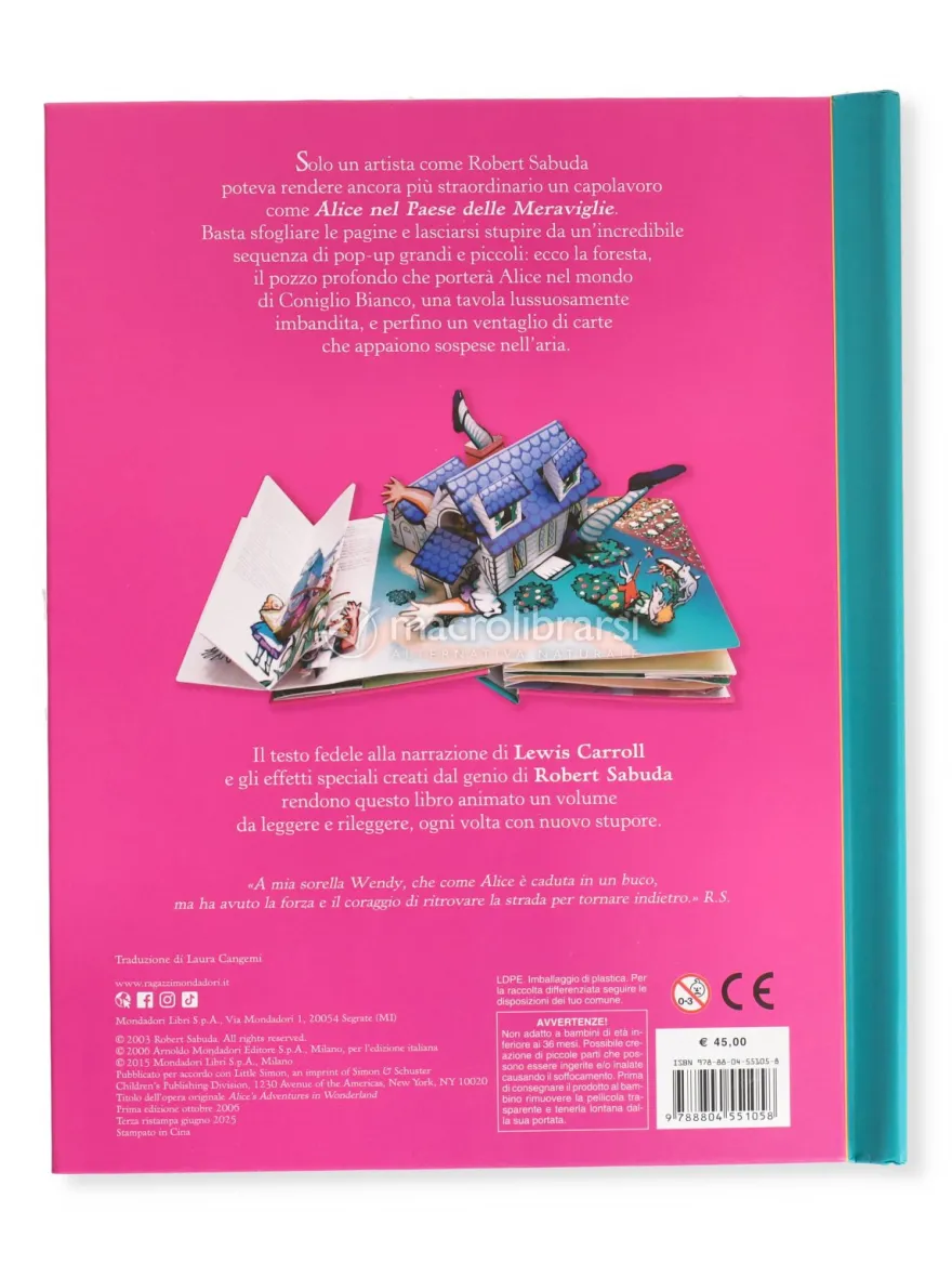Alice nel Paese delle Meraviglie - Libro Pop-Up