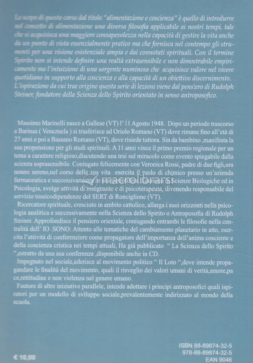 Alimentazione e Coscienza