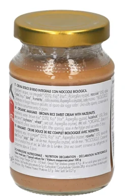 Amasake Bio con Nocciole, Senza Zuccheri Aggiunti