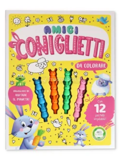 Amici Coniglietti da Colorare