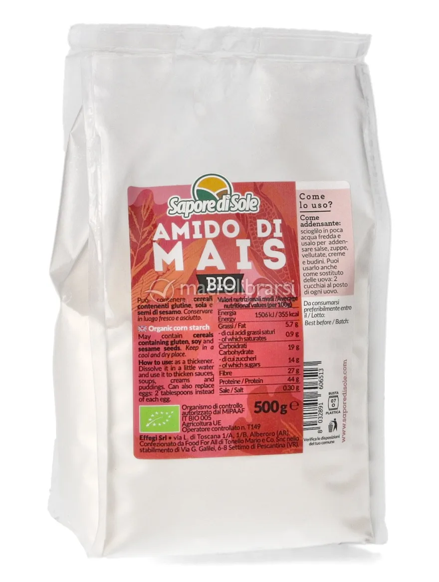 Amido di Mais Biologico