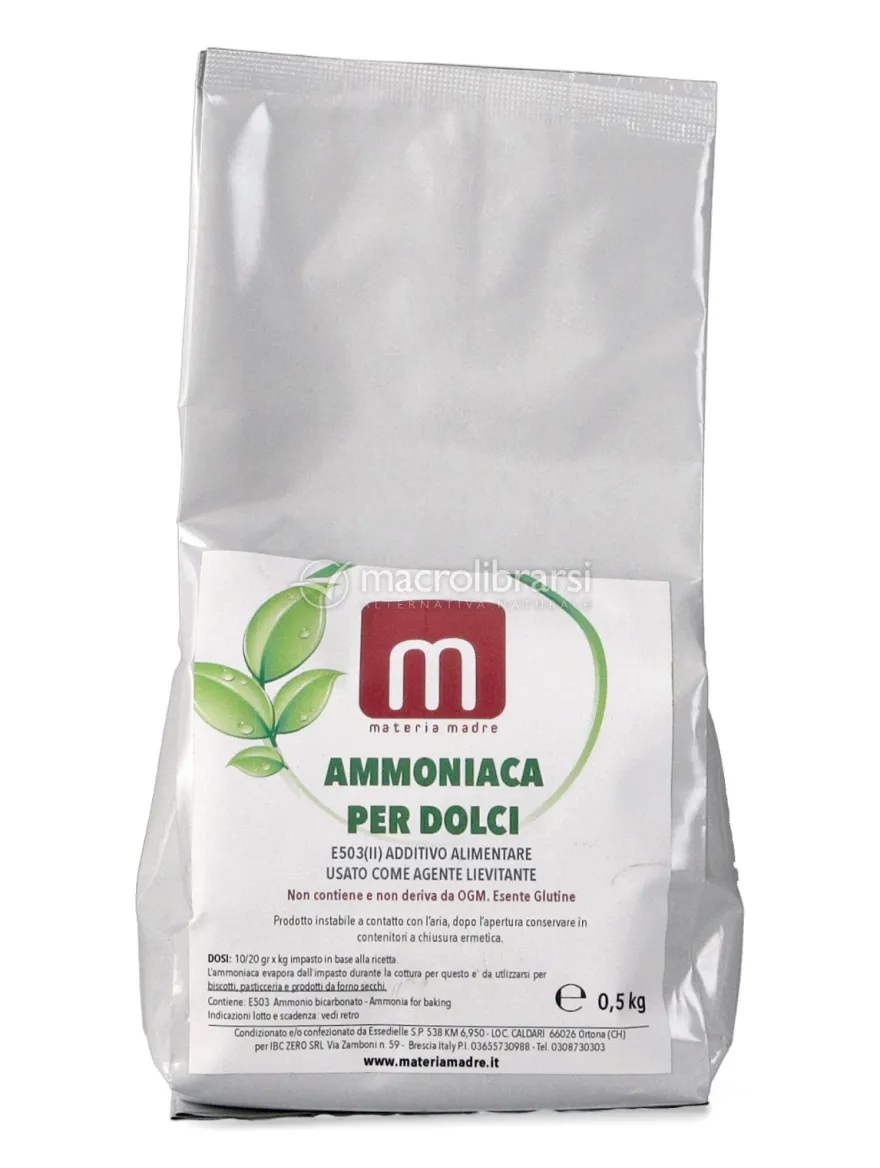 Ammoniaca per Dolci