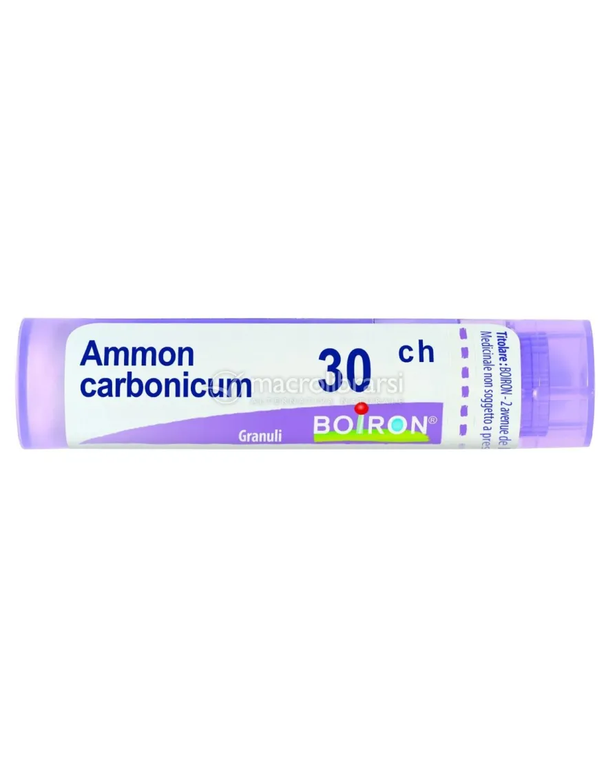 Ammonium Carbonicum 30CH Granuli Boiron