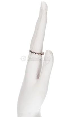 Anello Artigianale in Argento e Rame "Arwen" - Medio