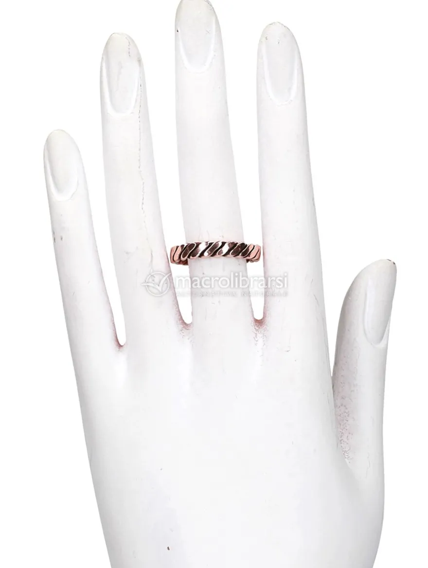 Anello Artigianale in Rame "Arwen" - Medio