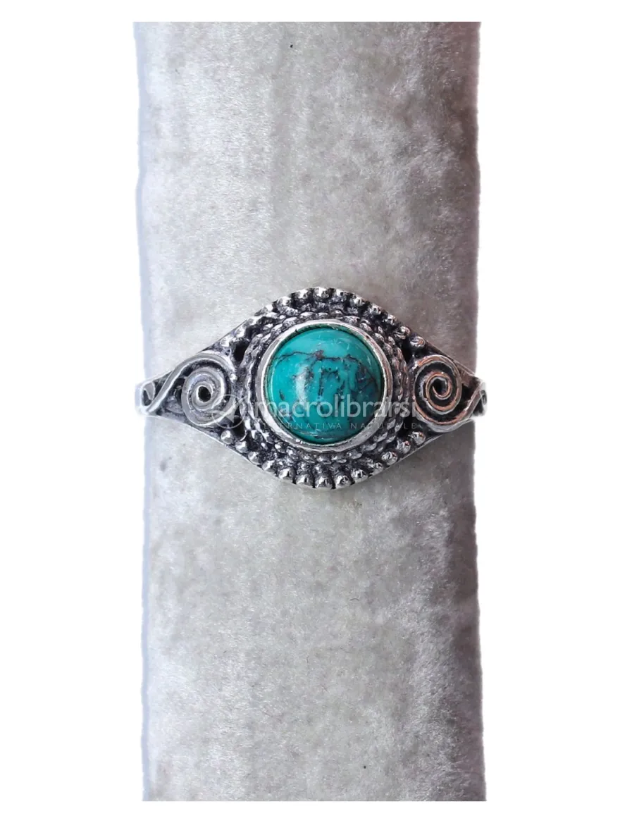 Anello con Pietra Incastonata - Turchese
