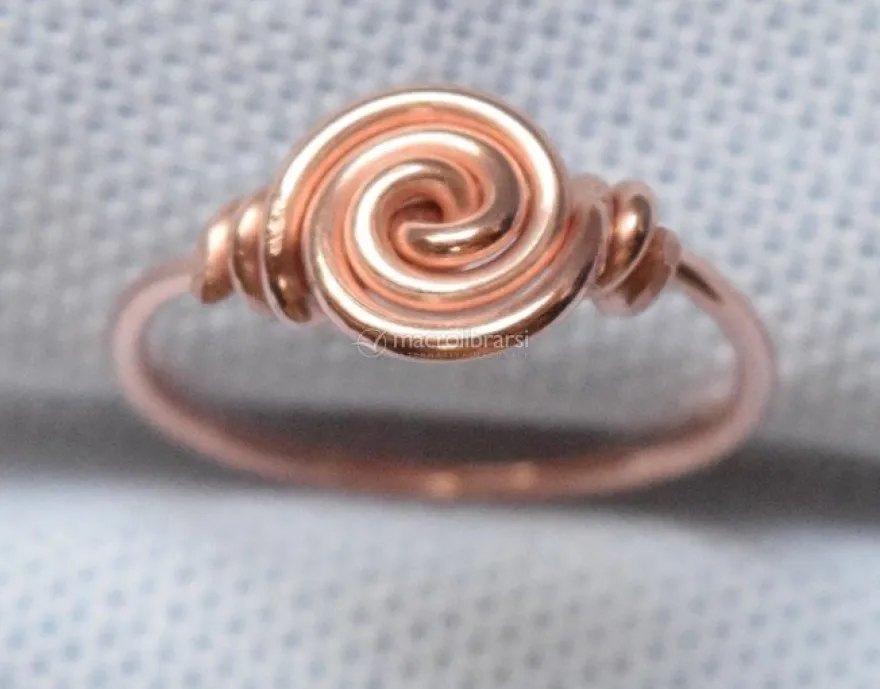 Anello in Rame Yin Yang - Piccolo