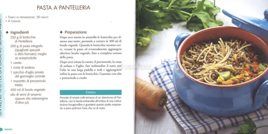 Anemia - Ricette Curative e Consigli Alimentari