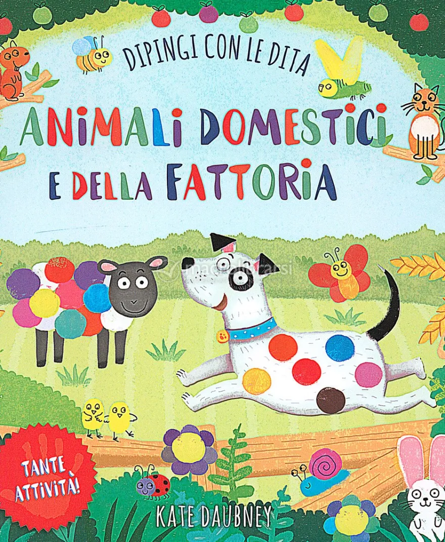 Animali Domestici e della Fattoria - Dipingi con le Dita