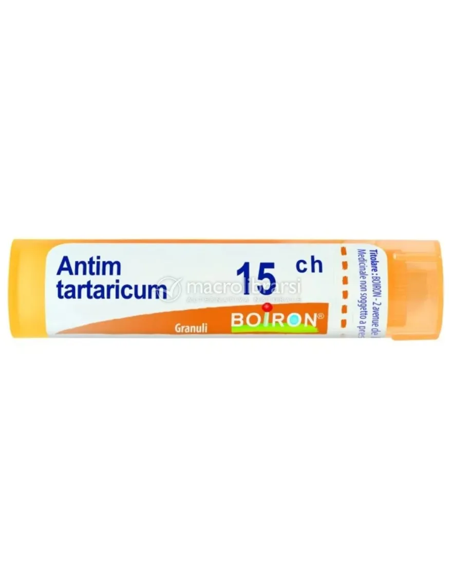 Antimonium Tartaricum 15CH Granuli Boiron