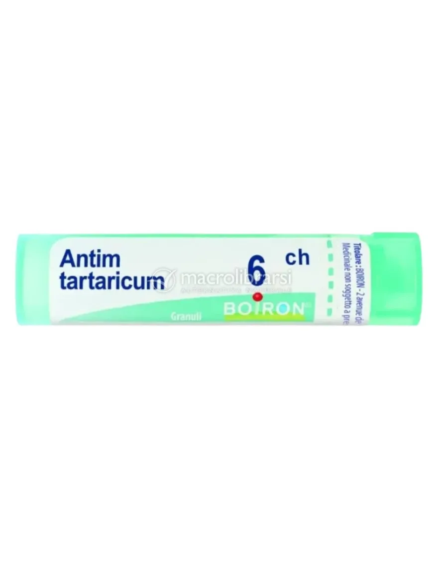 Antimonium Tartaricum 6CH Granuli Boiron