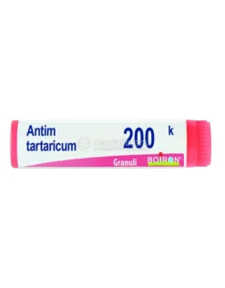 Antimonium Tartaricum 200K Globuli Monodose Boiron