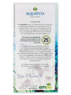 Aquavita - Vitalizzatore di Acqua