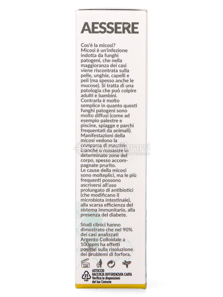 Argento Colloidale Plus Micosi - Mico 100 - Spray 100 ppm