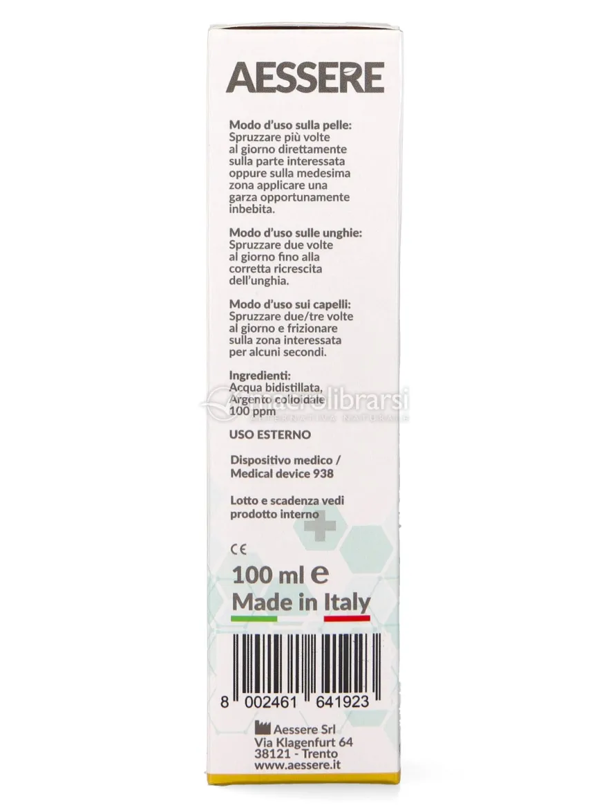 Argento Colloidale Plus Micosi - Mico 100 - Spray 100 ppm