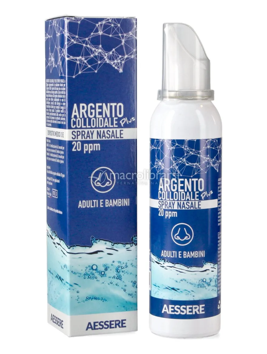 Argento Colloidale Plus - Spray Nasale 20 ppm