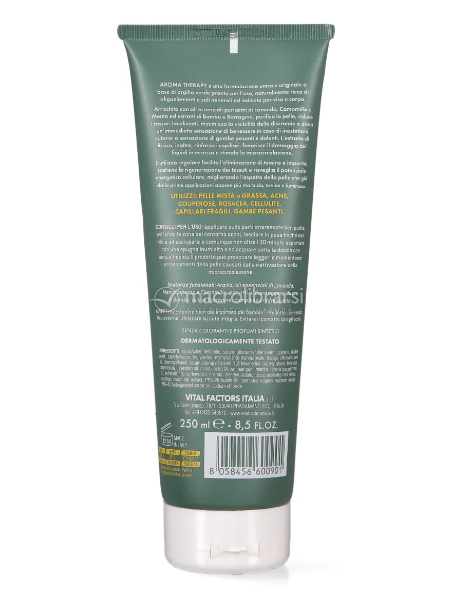 Argilla Verde con estratti di Bambù "ArgFango"