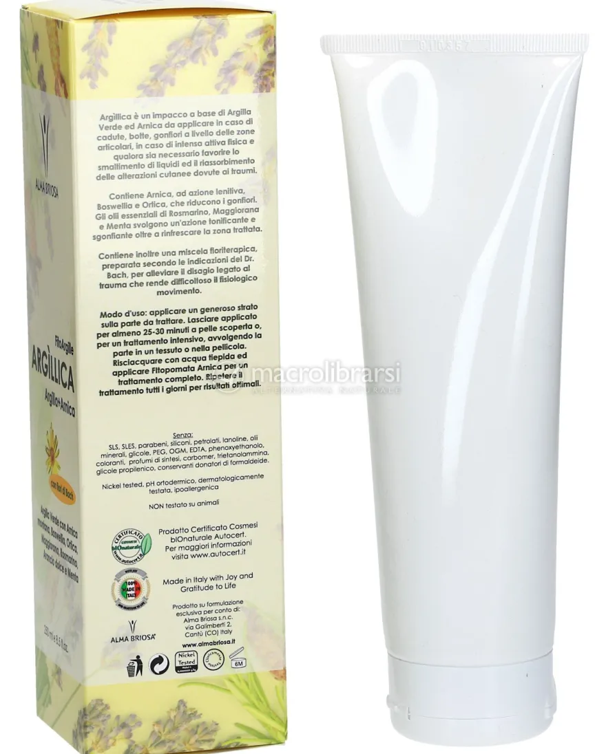 Argillica - Impacco di Argilla Verde ed Arnica