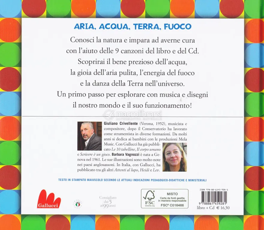 Aria, Acqua, Terra, Fuoco