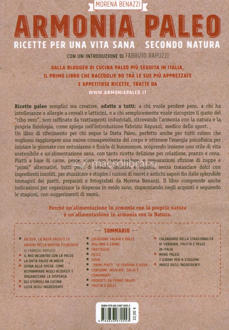 Armonia Paleo secondo Natura