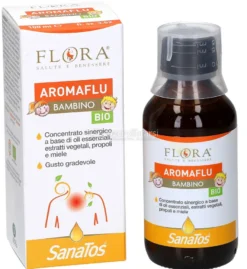 Aromaflu Bambino Bio - Concentrato Sinergico a base di oli Essenziali, estratti vegetali, propoli e miele!
