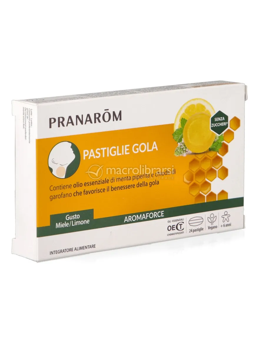 Aromaforce - Pastiglie Gola Miele/Limone