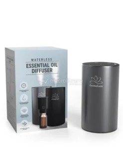 Aromaluxe - Diffusore di Oli Essenziali senza Acqua - Grigio