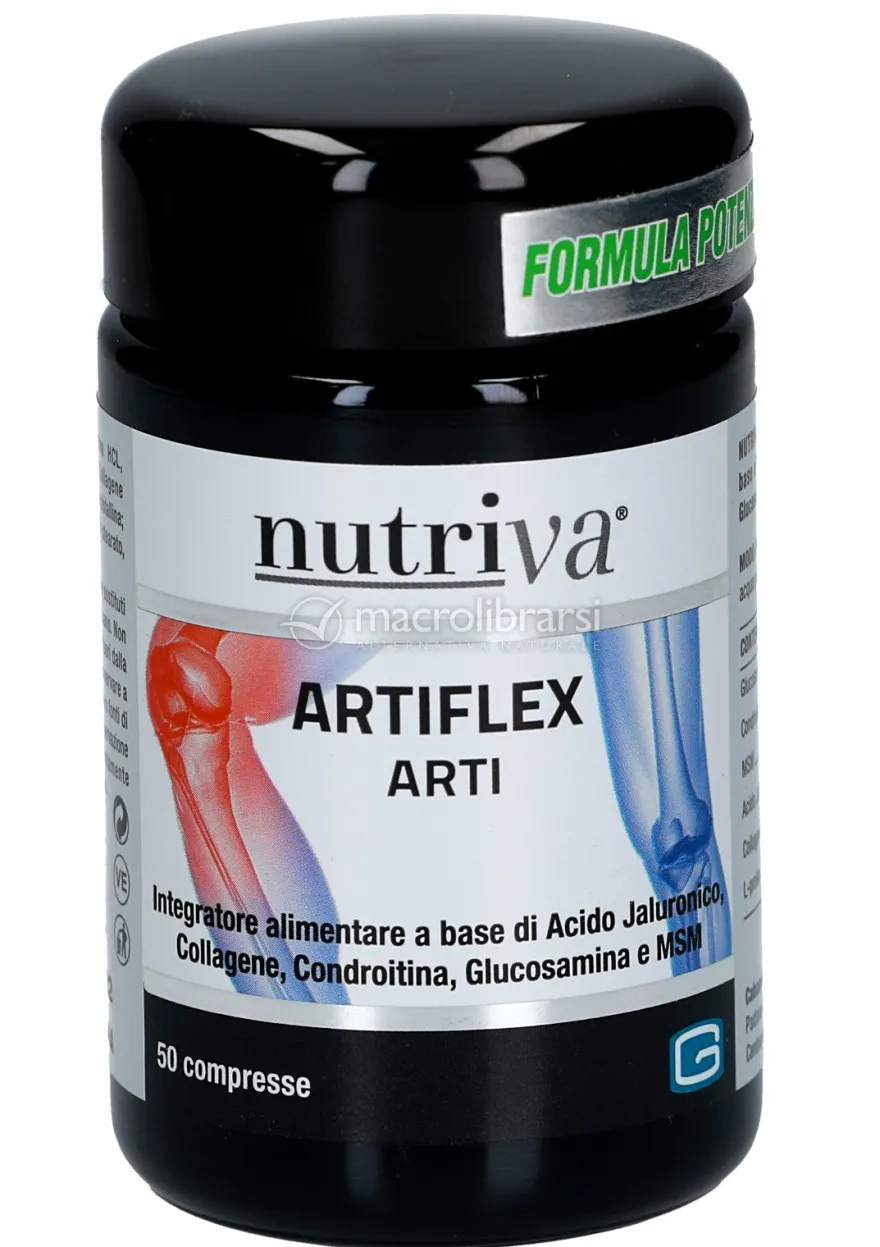 Artiflex Arti - Integratore di Acido Ialuronico, Collagene, Condroitina, Glucosamina e MSM