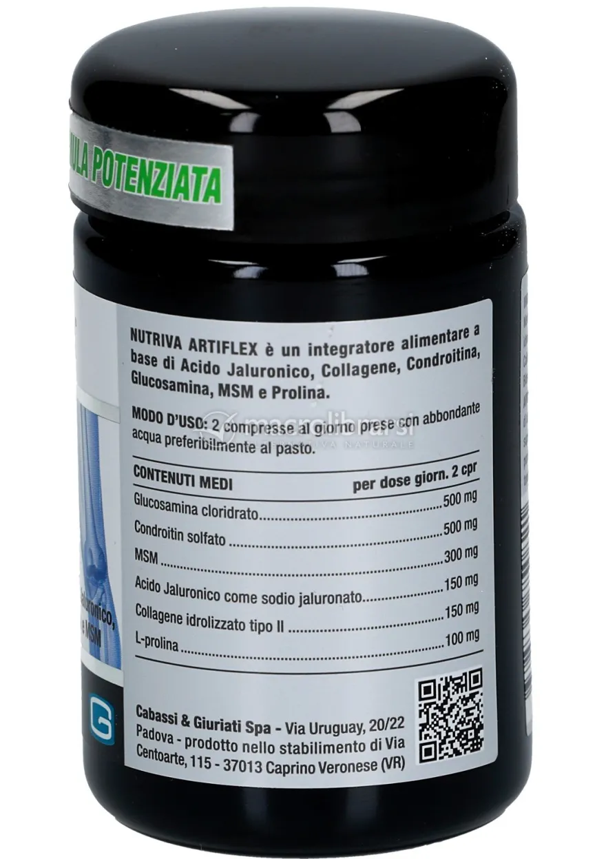 Artiflex Arti - Integratore di Acido Ialuronico, Collagene, Condroitina, Glucosamina e MSM