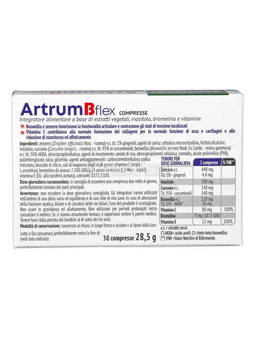 Artrum B Flex - 30 Compresse