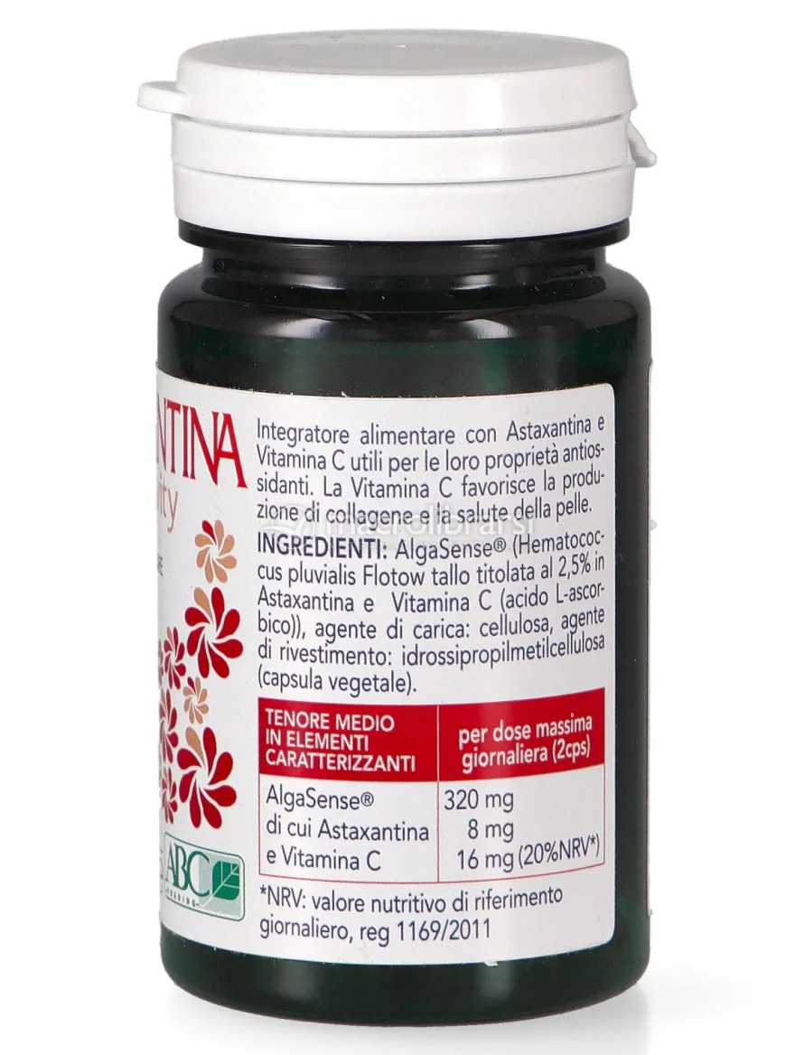 Astaxantina Longevity 30 Compresse