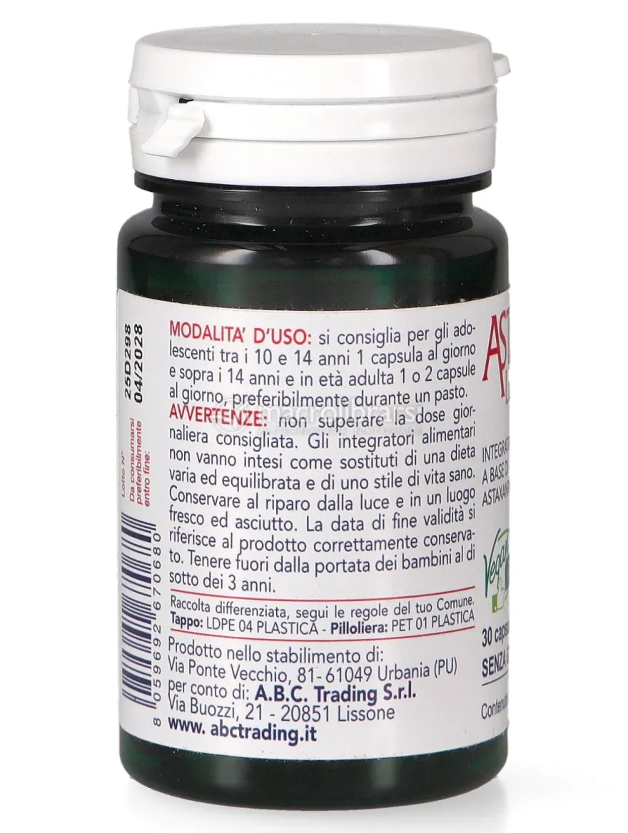 Astaxantina Longevity 30 Compresse