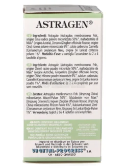 Astragen® - Integratore di Astragalo, Zenzero e Cannella