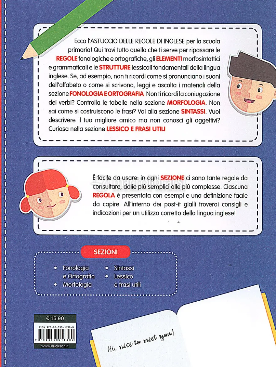 Astuccio delle Regole di Inglese